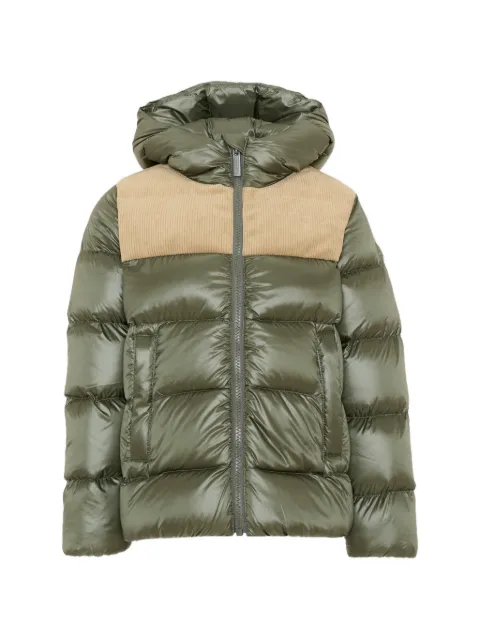 Colmar Kids corduroy-panel quilted jacket