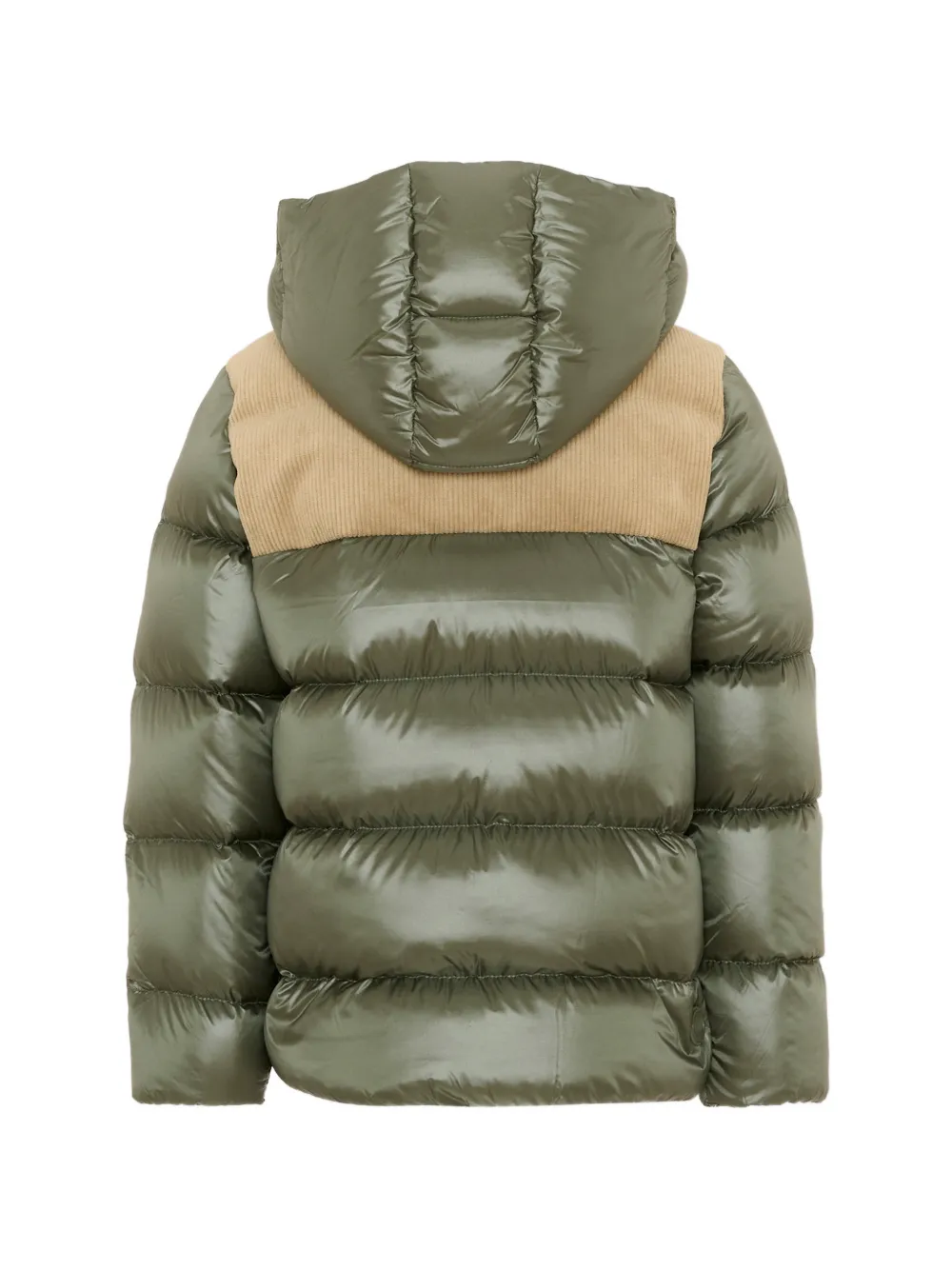 Colmar Kids Gewatteerd jack met ribfluwelen vlak Groen