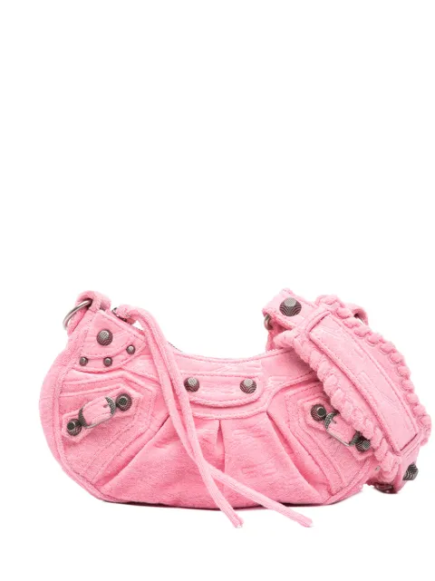 Balenciaga Pre-Owned Borsa a tracolla Motocross Le Cagole XS in spugna 2010