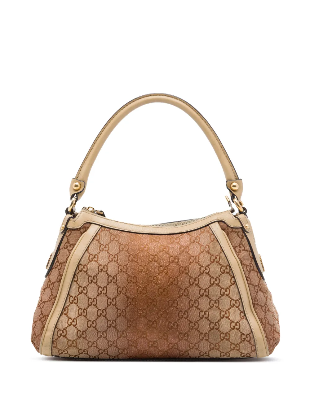 Gucci Pre-Owned 2016-2026 GG Canvas Lurex Scarlett handbag - Marrone