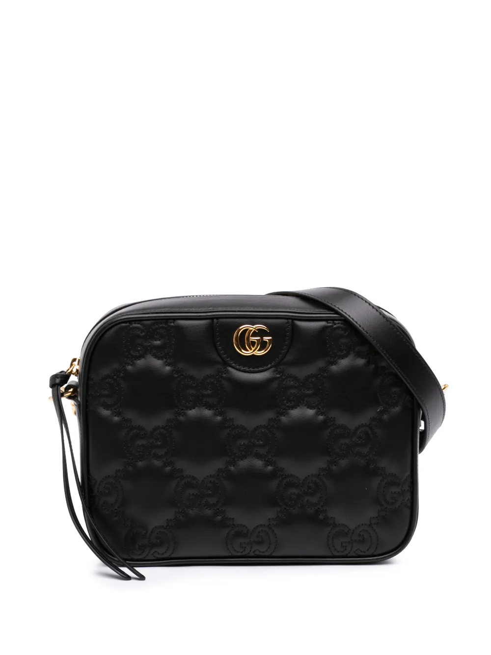 Gucci Pre-Owned 2016-2026 Small GG Matelasse Calfskin crossbody bag - Schwarz