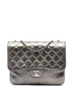 CHANEL Pre-Owned 2.55 Reissue Shoulder Bag | Grey | FARFETCH