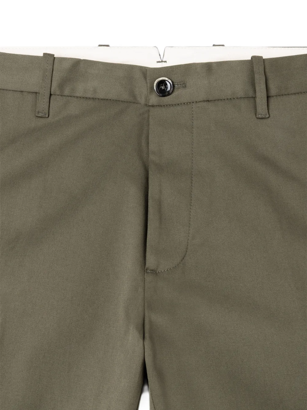 Nine In The Morning Giove Piatto slim-fit broek Groen