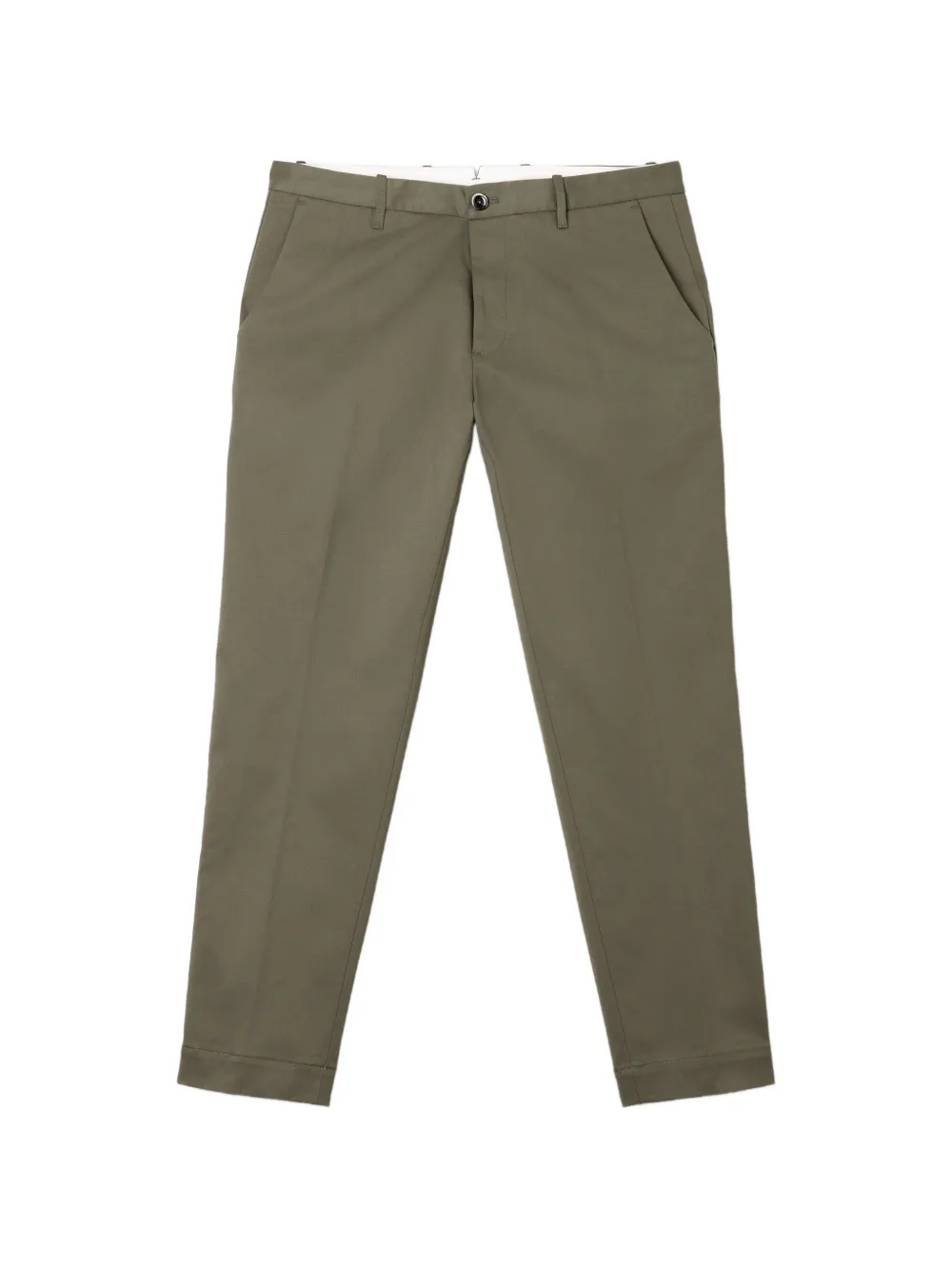 Nine In The Morning Giove Piatto slim-fit trousers - Verde