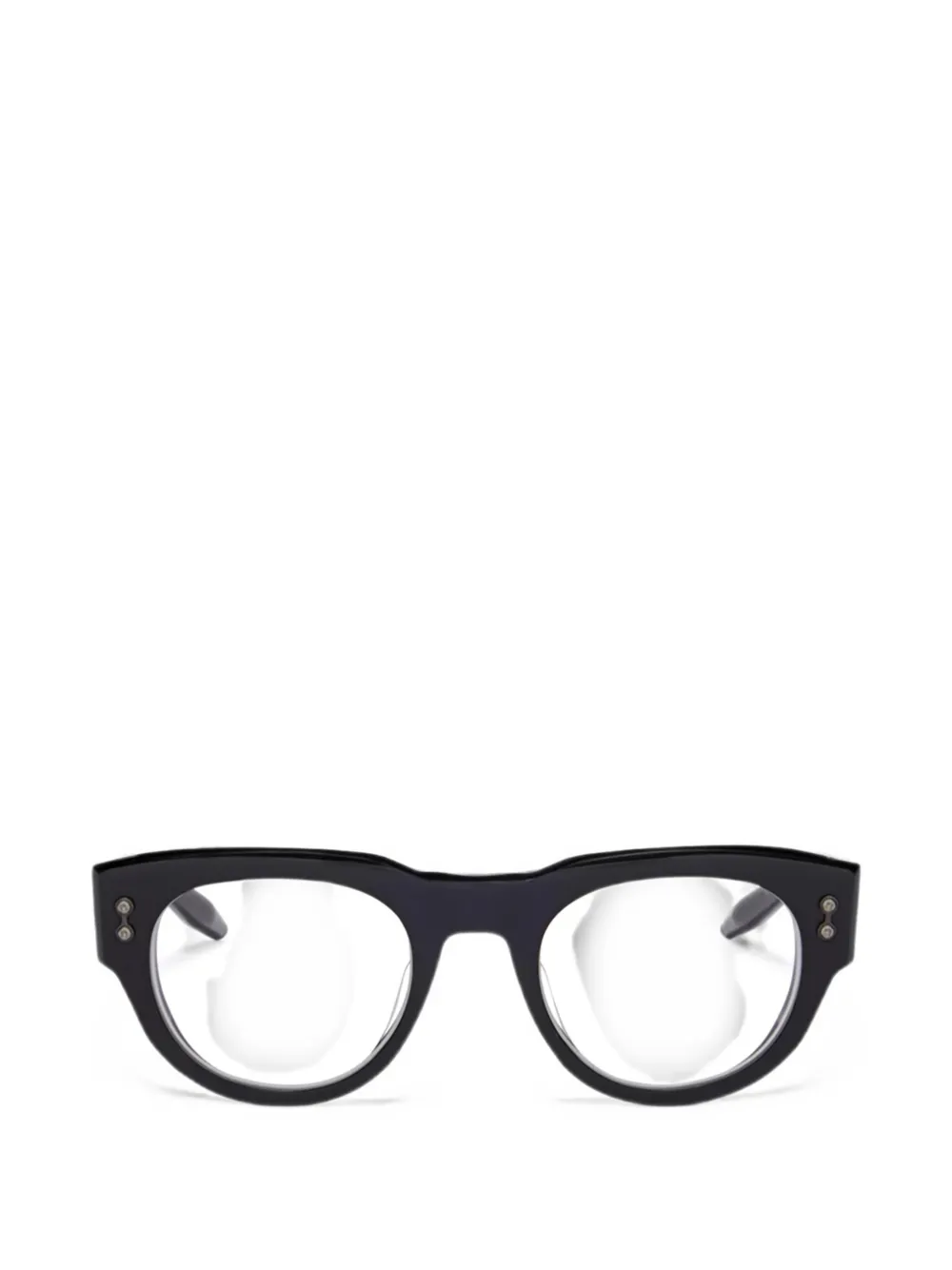 Akoni Ursa geometric-frame glasses - Nero