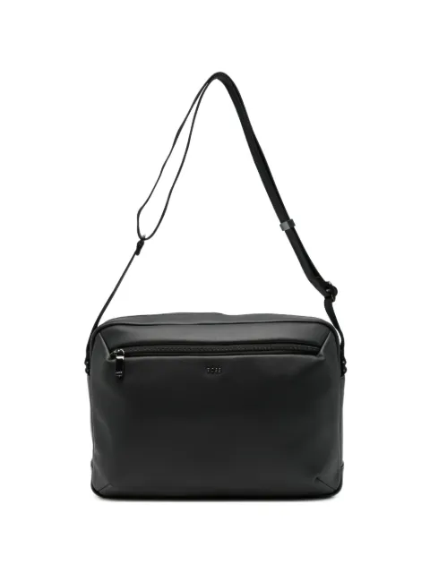 BOSS logo-plaque messenger bag