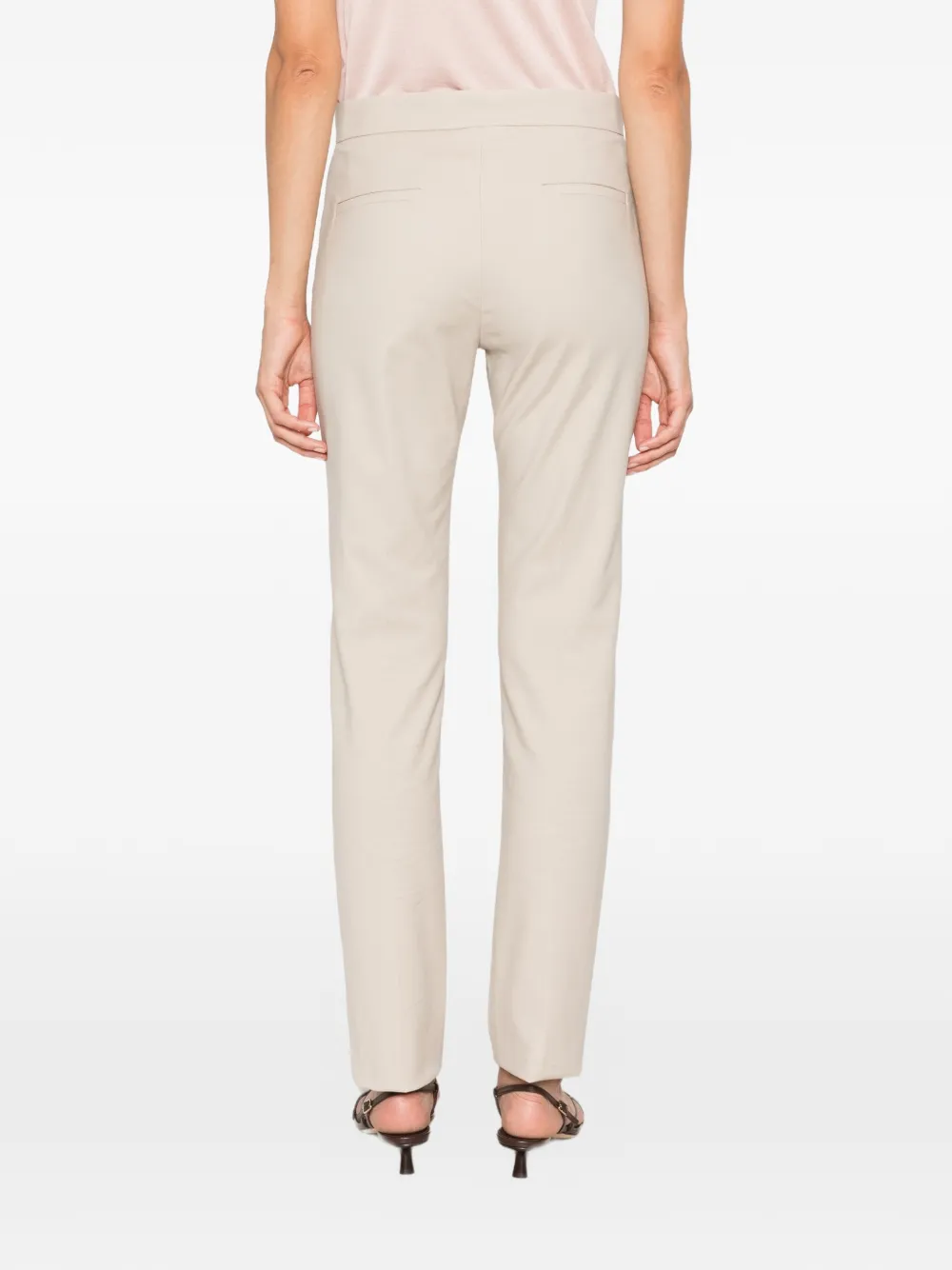 Max Mara straight-leg trousers Beige