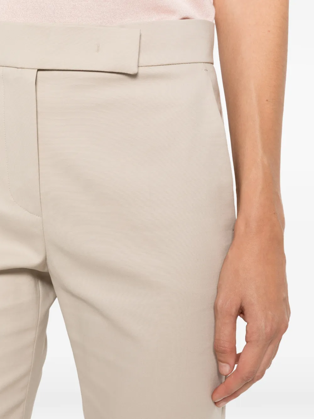 Max Mara straight-leg trousers Beige