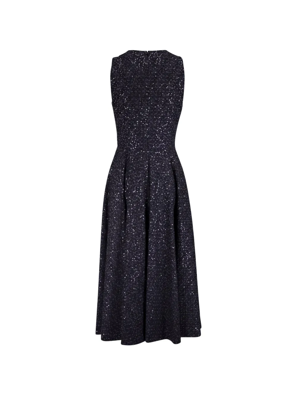 Michael Kors Denim tweed jurk met pailletten Zwart