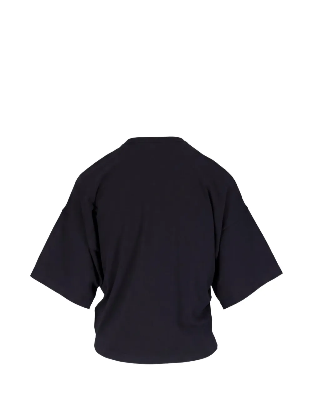 Michael Kors Shaun stretch viscose T-shirt Zwart