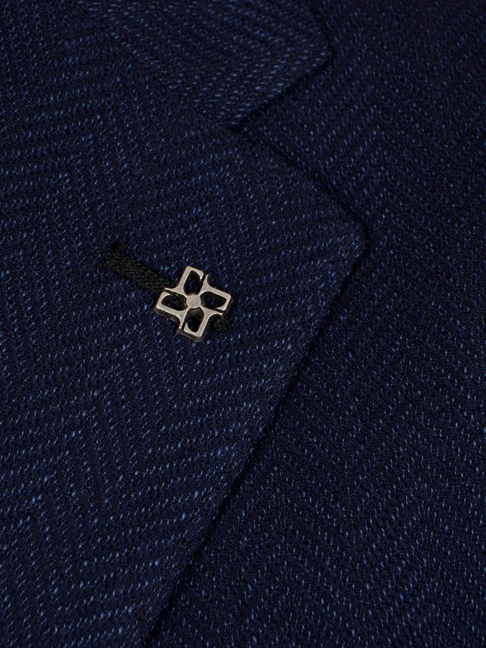 Tagliatore Blazer met visgraatpatroon Blauw
