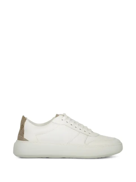 Herno monogram-detail lace-up sneakers