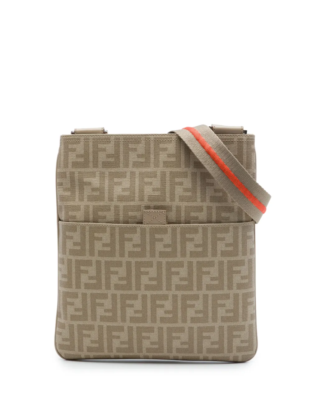 Fendi Pre-Owned 2010-2026 Zucca Spalmati crossbody bag - Toni neutri