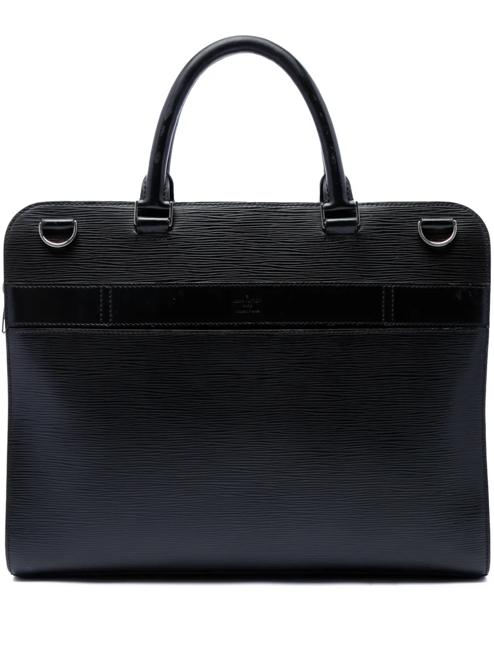 Louis Vuitton Pre-Owned 2011 Epi Bassano GM business bag - Nero