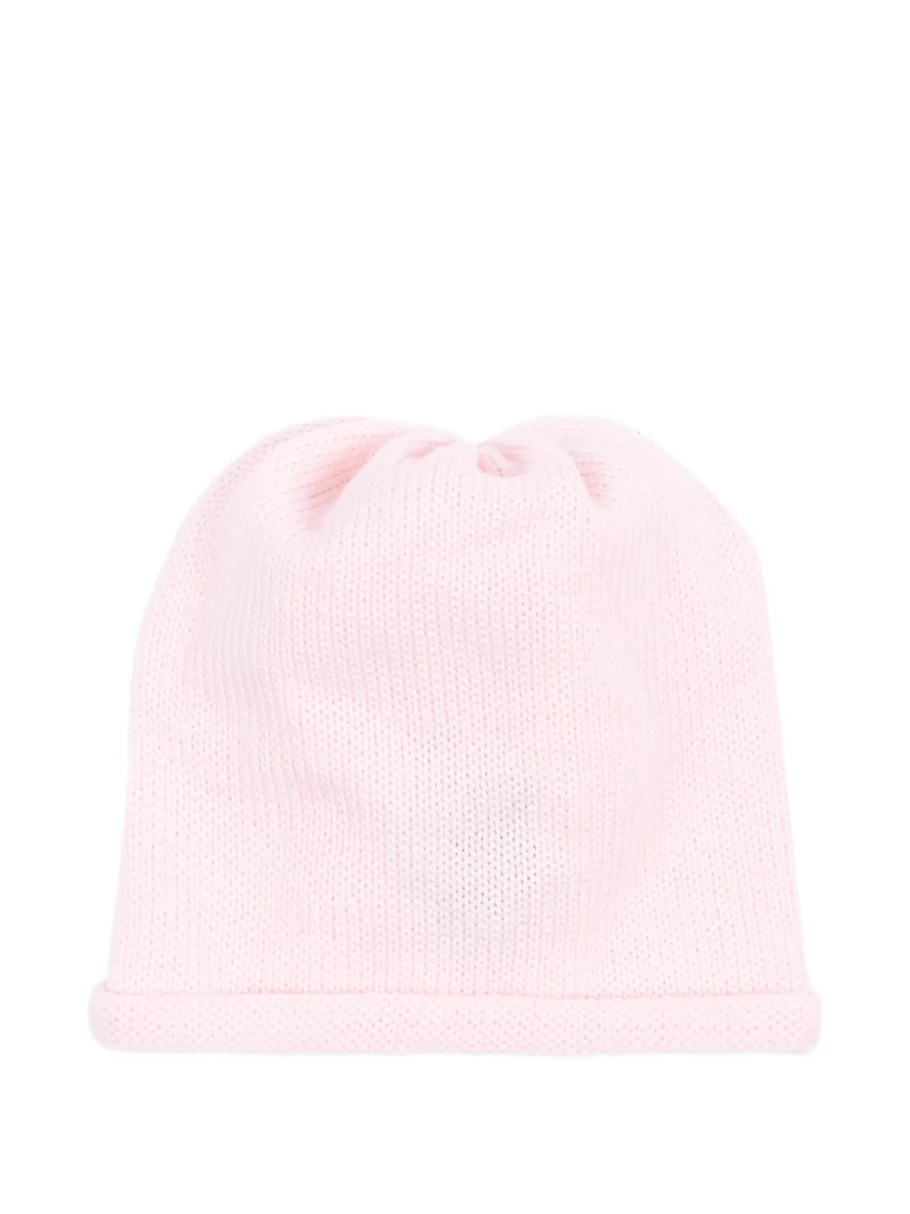 Little Bear knitted virgin-wool beanie hat - Rosa