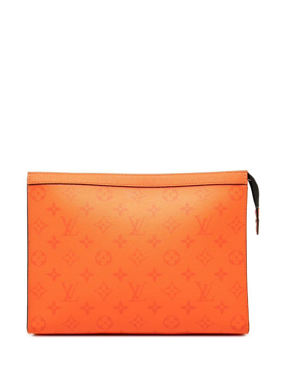 Louis Vuitton Pre-Owned 2020 Monogram Taigarama Pochette Voyage MM clutch bag - Arancione