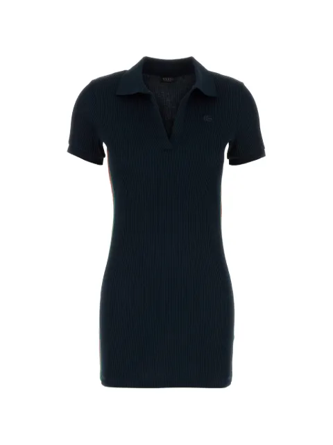 Gucci rib cotton-jersey dress with Web