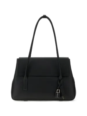 Prada パニエ サフィアーノレザー ハンドバッグ ミニ | ブラック
