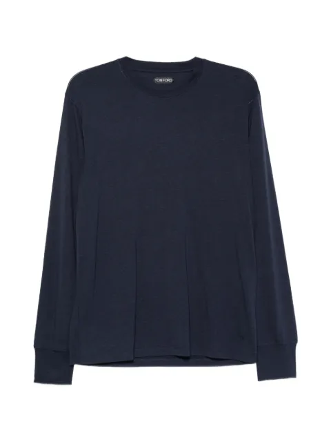 TOM FORD langærmet sweater med rund hals