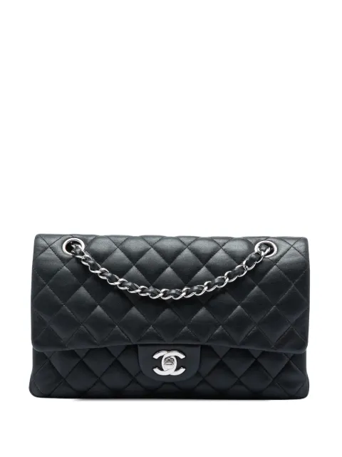CHANEL Pre-Owned 2010-2011 Medium Classic Lambskin Double Flap shoulder bag