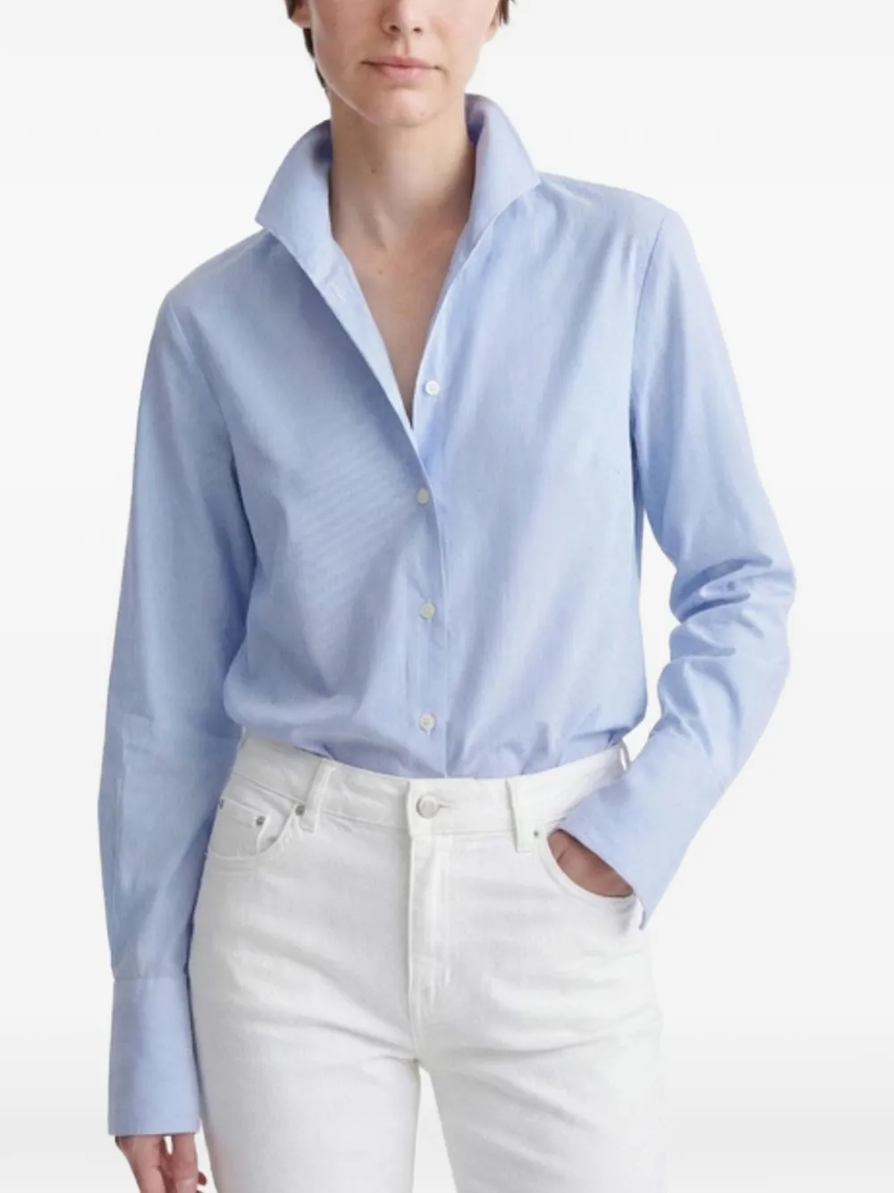 Vanessa Bruno Hugo blouse met lange mouwen Blauw