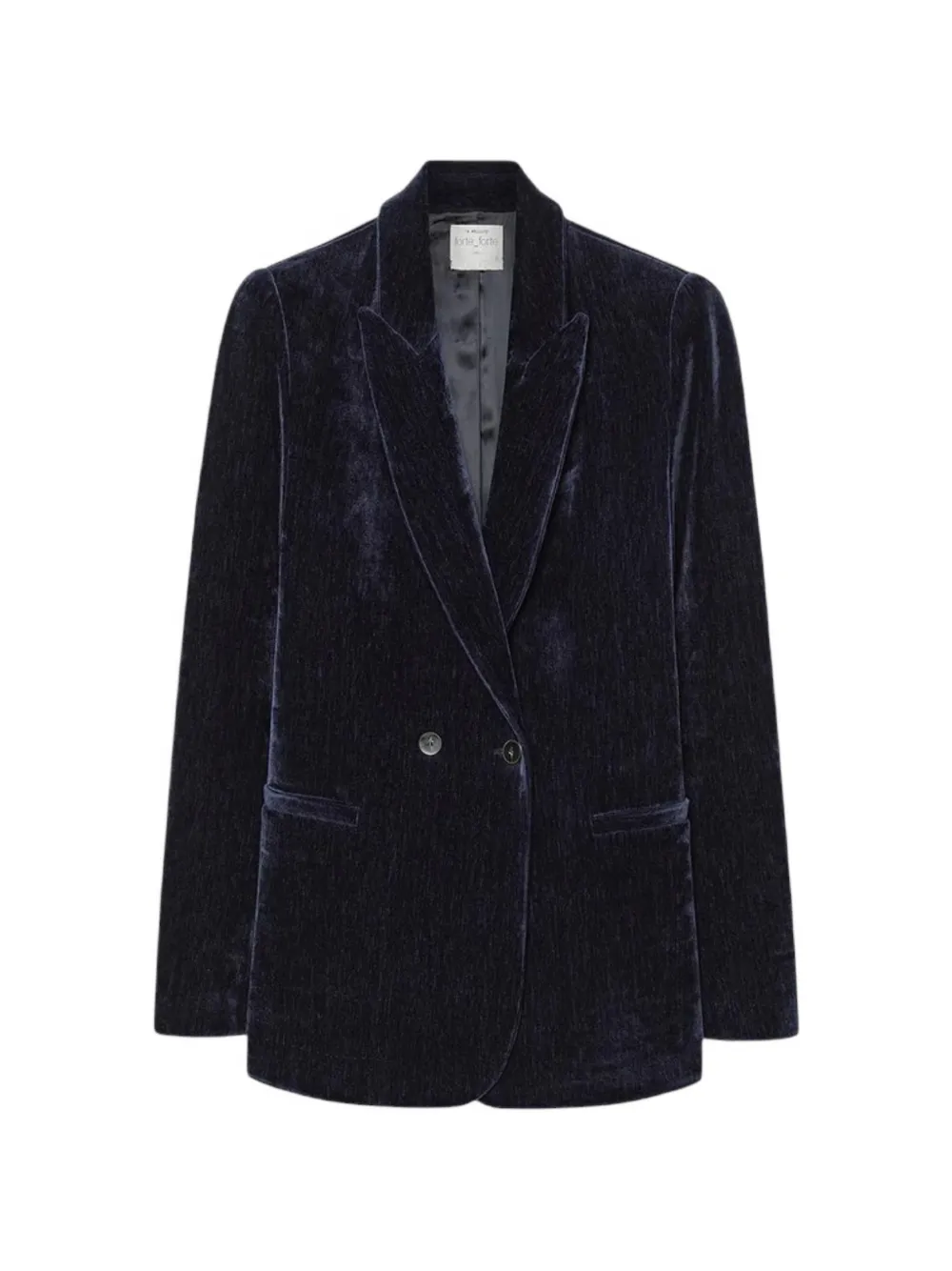 Forte Forte double-breasted blazer - Blau