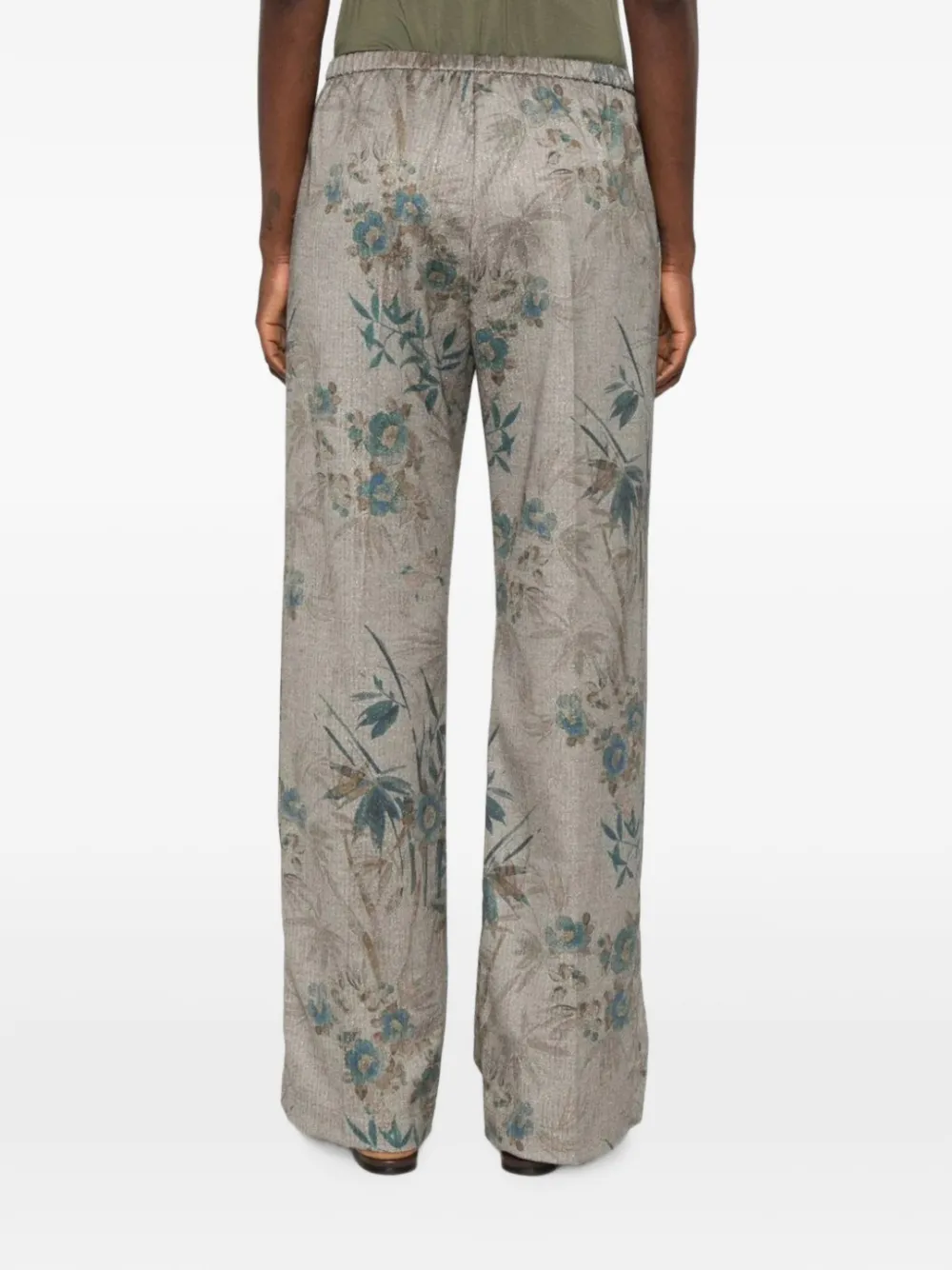 Forte Le Bambou Secret trousers Grijs