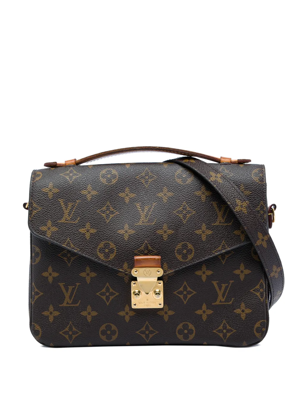 Louis Vuitton Pre-Owned 2017 Monogram Pochette Metis satchel - Marrone