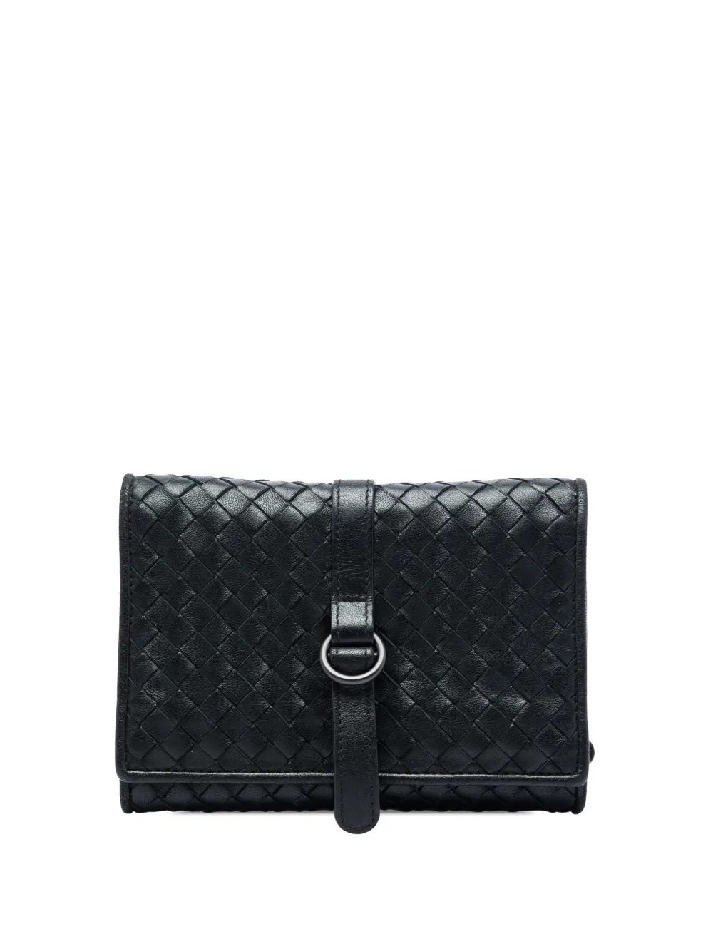 Bottega Veneta Pre-Owned 2012-2026 Nappa Intrecciato Jewelry Roll - Schwarz