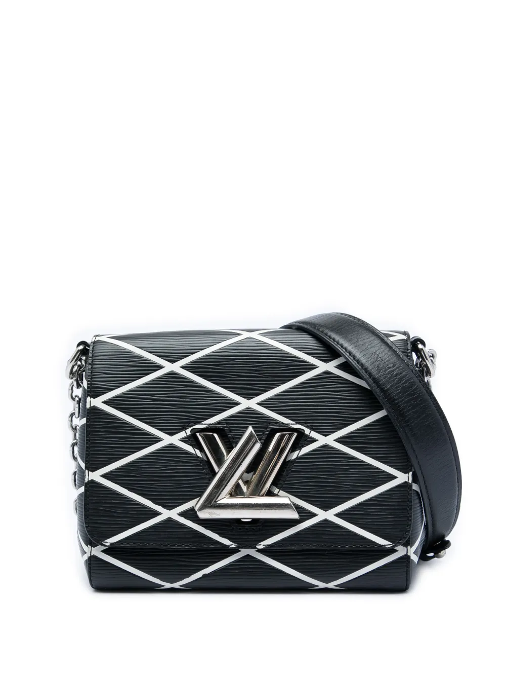 Louis Vuitton Pre-Owned 2015 Epi Malletage Twist crossbody bag - Schwarz