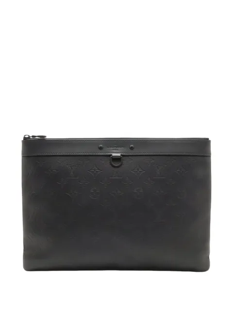 Louis Vuitton Pre-Owned 2020 Monogram Shadow Discovery Pochette clutch bag