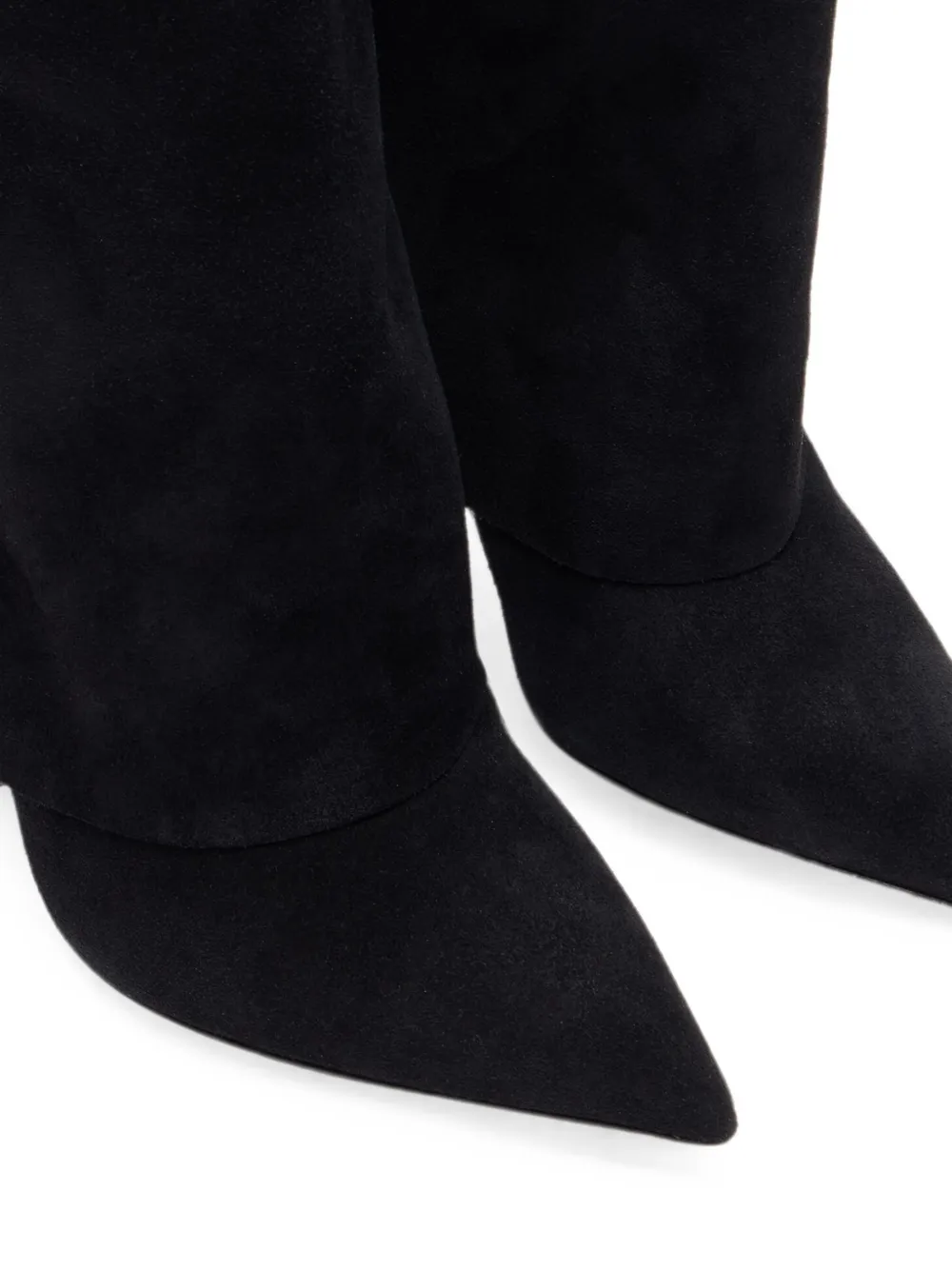 Casadei Blade Berlino suède laarzen Zwart