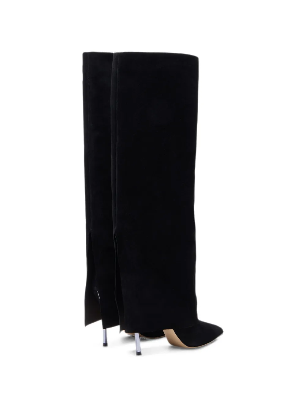 Casadei Blade Berlino suède laarzen Zwart