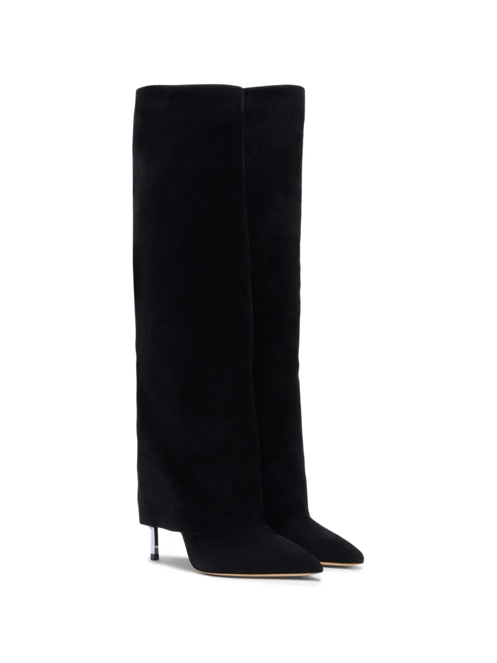 Casadei Blade Berlino suède laarzen Zwart