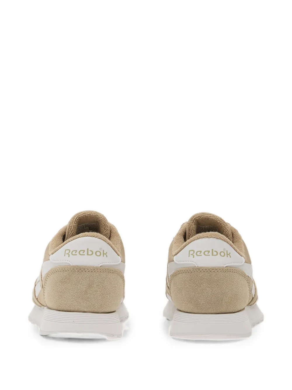 Reebok classic nylon sneakers Beige