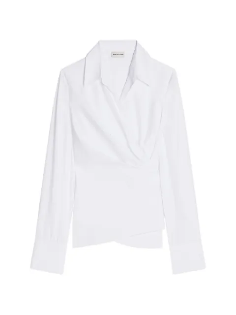 DRIES VAN NOTEN chemise ajustée en coton