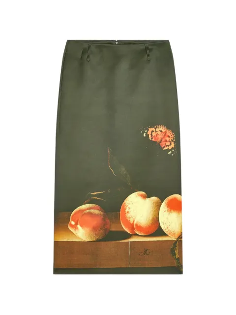 DRIES VAN NOTEN long printed skirt