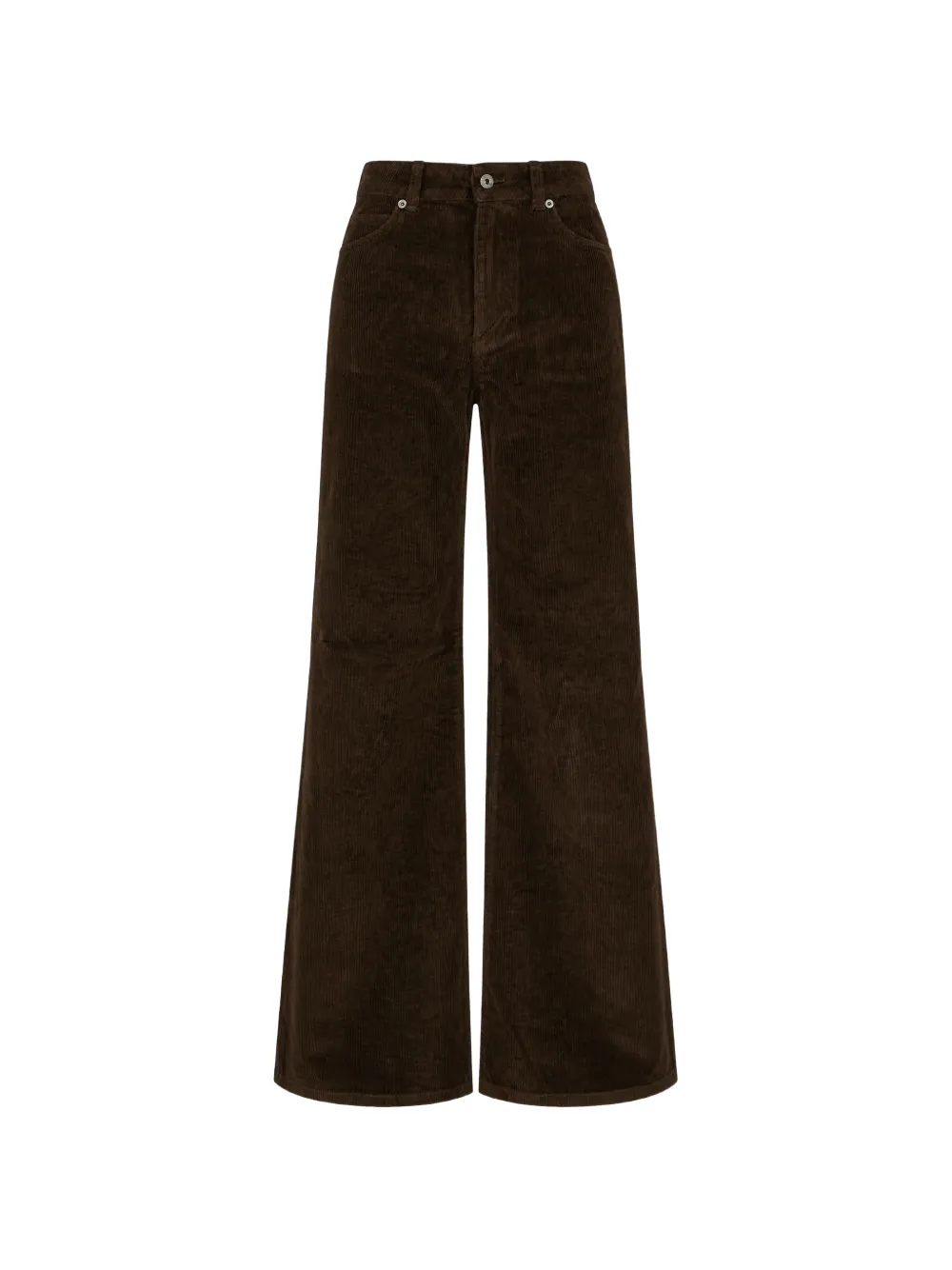 TRUE AVENUE corduroy trousers Bruin