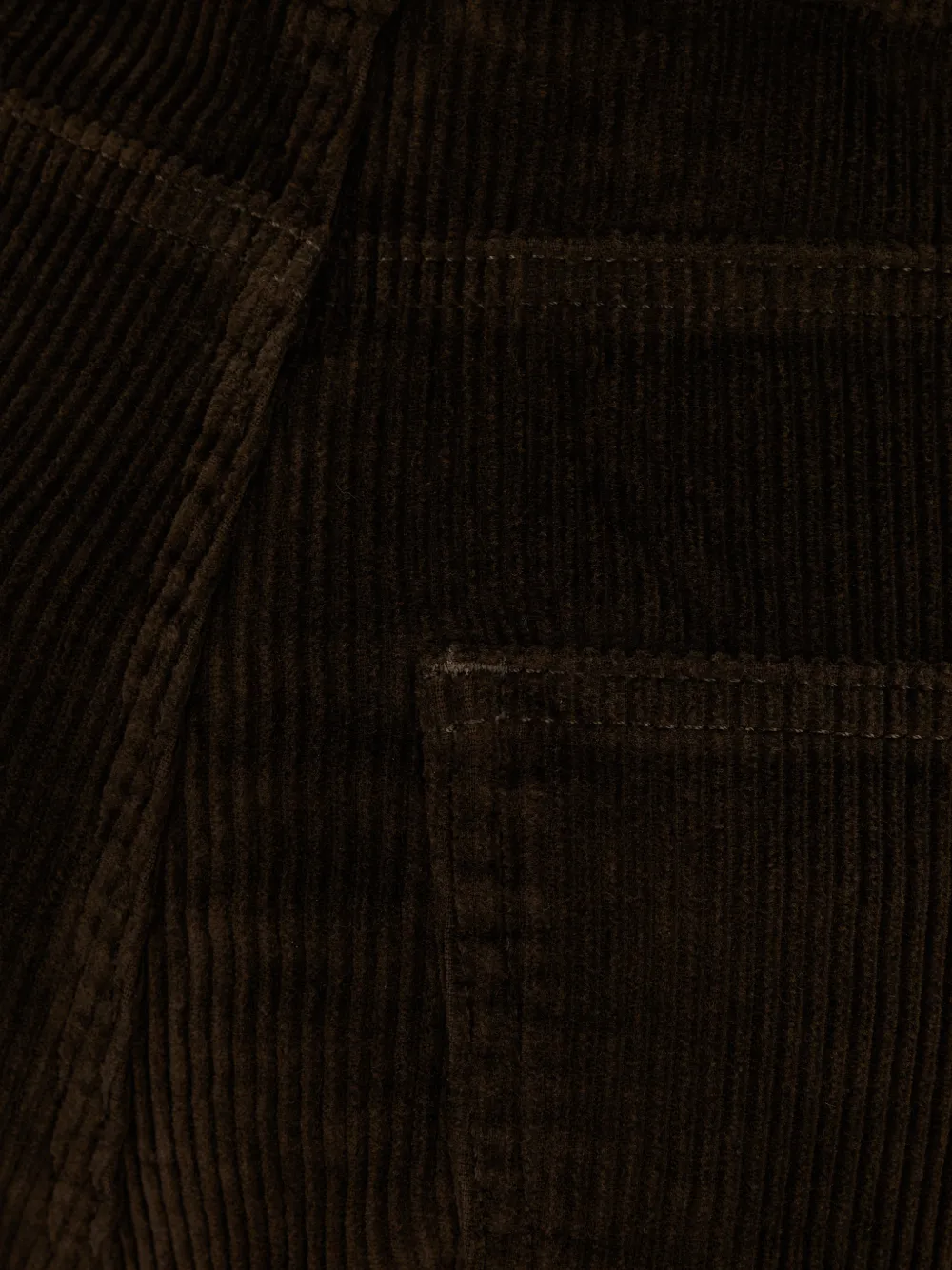 TRUE AVENUE corduroy trousers Bruin