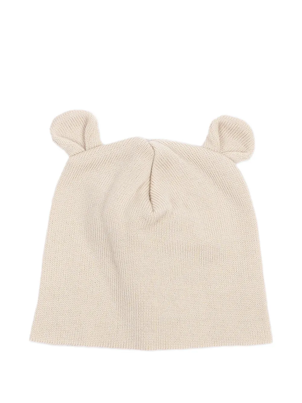 Little Bear bear-ear beanie hat - Toni neutri
