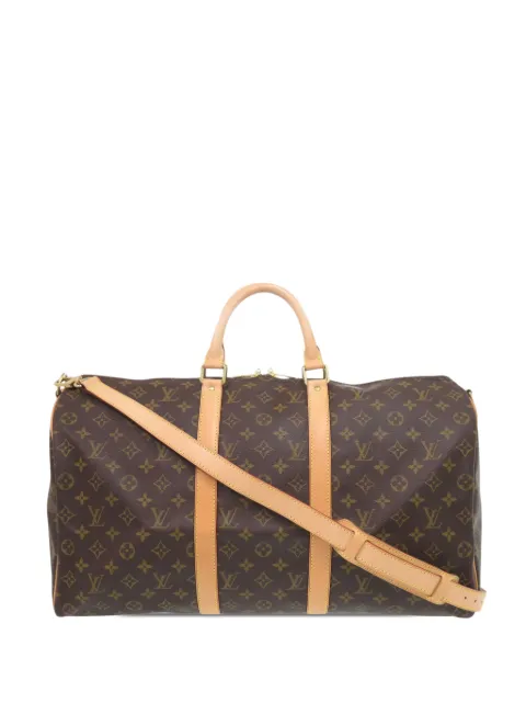 Louis Vuitton Pre-Owned 2001 Monogram Keepall Bandouliere 50 travel bag