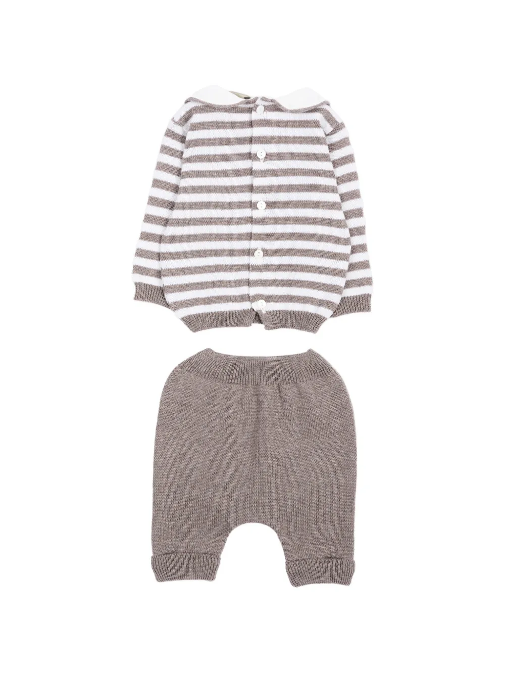 Little Bear Gebreide broek (set van twee) Beige