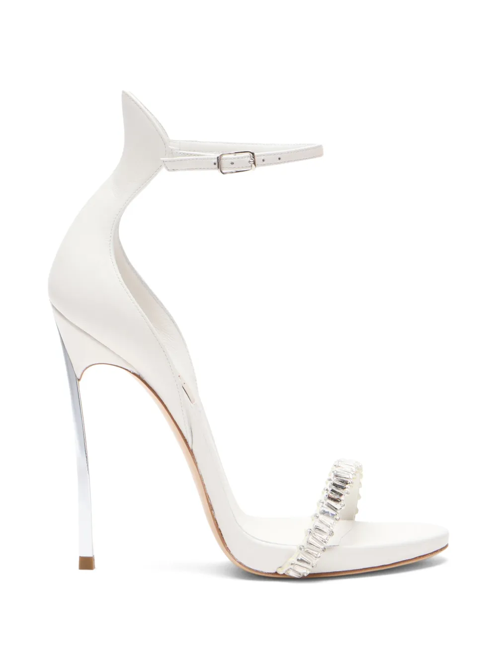 Casadei Cappa sandalen met hemelse stras Wit