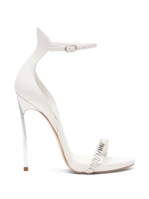 Casadei Cappa blade heaven rhinestones sandals