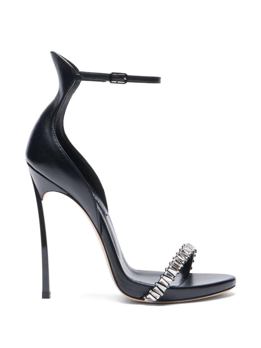 Casadei Sandalen verfraaid met stras Zwart