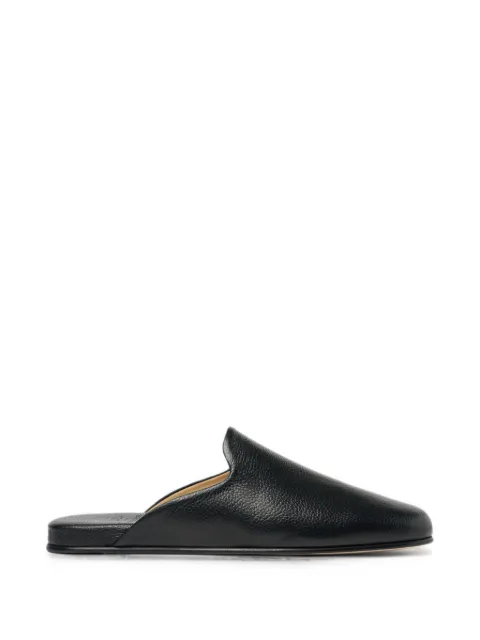 Scarosso Atlas rravel leather slippers