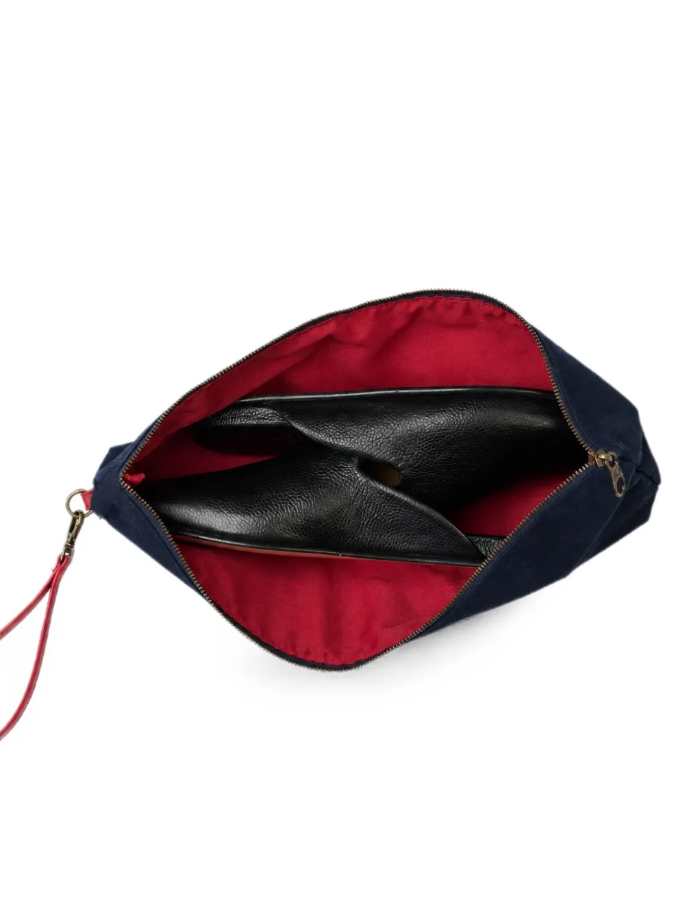 Scarosso Atlas rravel leather slippers Zwart