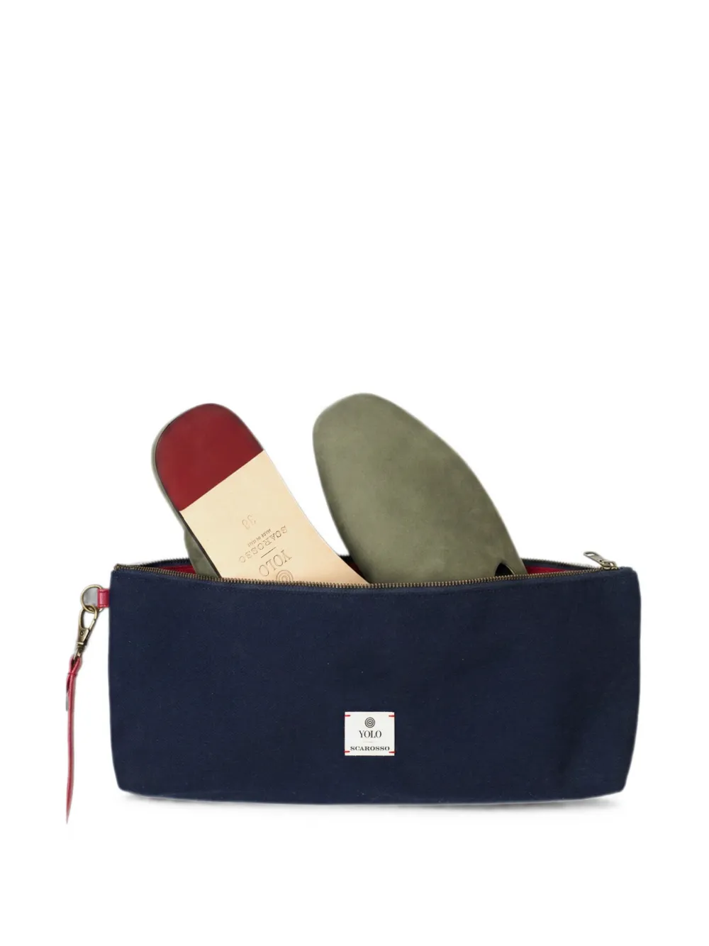 Scarosso Atlas travel slippers Groen