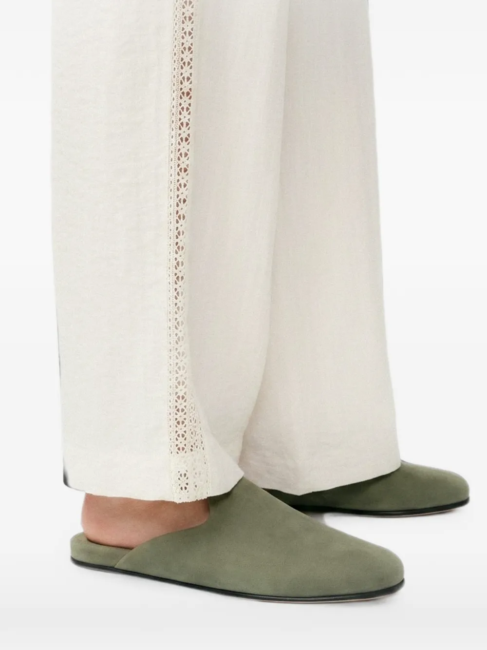 Scarosso Atlas travel slippers Groen