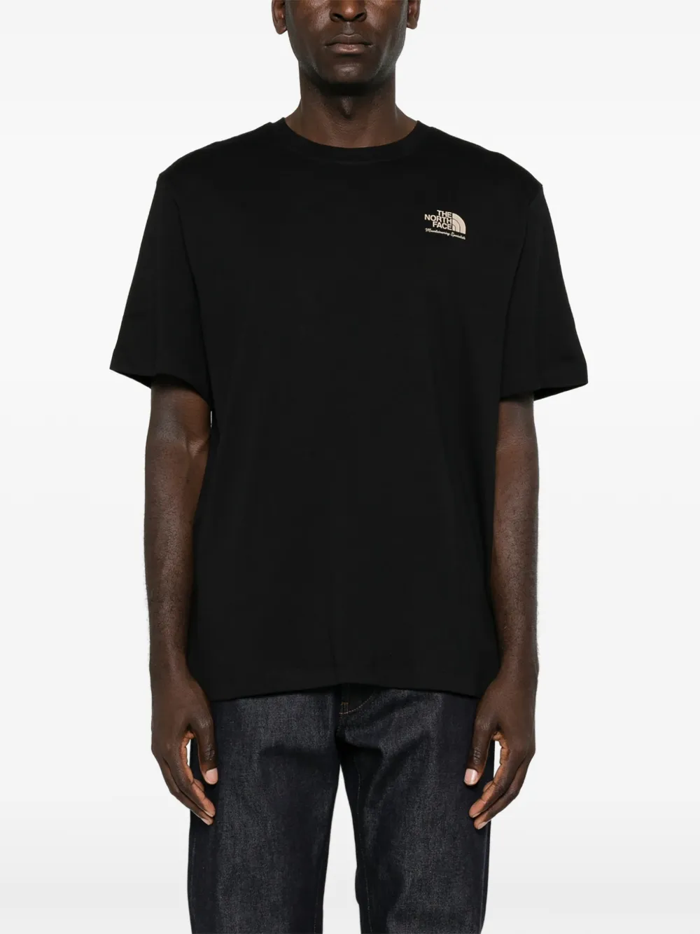 The North Face T-shirt met grafische print Zwart